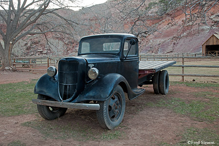 Bryce Canyon Auto Graveyard Truck Engine